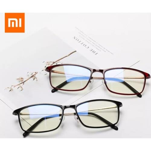 Xiaomi Mijia Anti-Blue Light Goggles 75% Blue Light Blocking Rate TR90 Frame Fatigue Proof Eye Protector Man Woman Eye Glasses