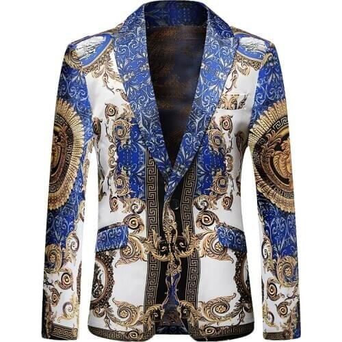 Luxury Party Performance Host Men Suit Fit Slim Bling Sequins Designer Men Coat In Stock Free Shipping
