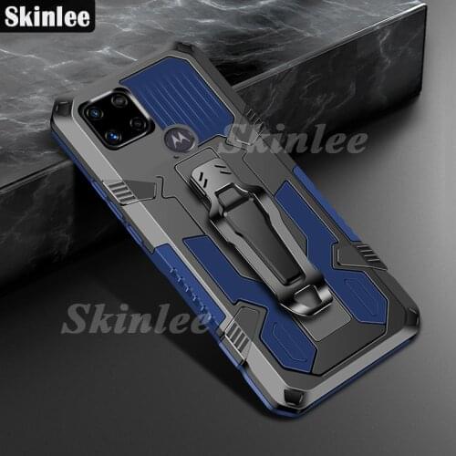 Skinlee Case For Motorola G 5G Armor Case Magnetism Bracket Back Clip Phone Cover For Moto G 5G Cover