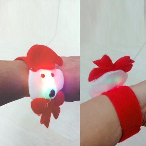 2018 Rushed Costume Leds Gafas Led 100pcs/lot Led Flashing Bracelet Light Up Acrylic Bangle For Party Bar Christmas Luminous