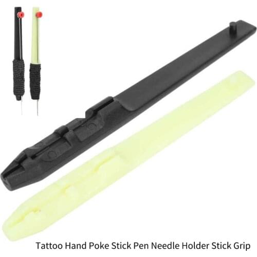 1Pc 3D Tattoo Hand Poke Stick Pen Traditional DIY Manual Tattoo Tool Tattoo Needles Accessories Body Arts Tattoo Supplies