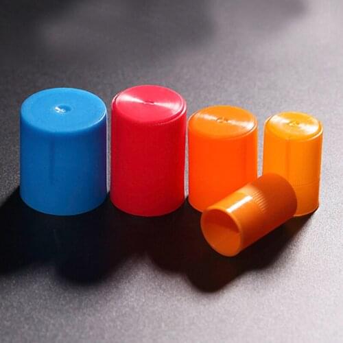 100 pieces/pack Plastic Test Tube Cap Glass Test Tube Cover Laboratory Supplies