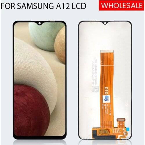6.5inch For Samsung Galaxy A12 Lcd A125 Display Touch Screen Digitizer SM-A12F SM-A12F/DSN Assembly Free Shipping