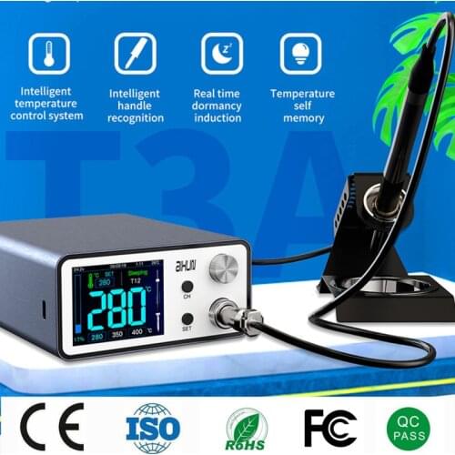 AIXUN T3A 200W Lead-free Precision Soldering Station With T12/T245/936 Handle Soldering Iron Cartridges Tip Welding Iron Station