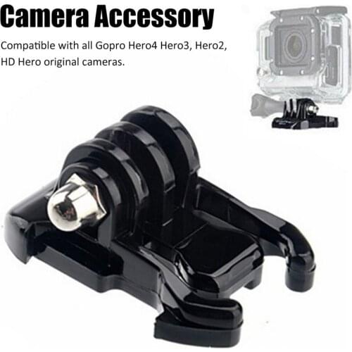 Quick-Release Buckle Basic Mount Flat Buckle Base Helmet Chest Strap Mount Adapter For Gopro Hero Camera