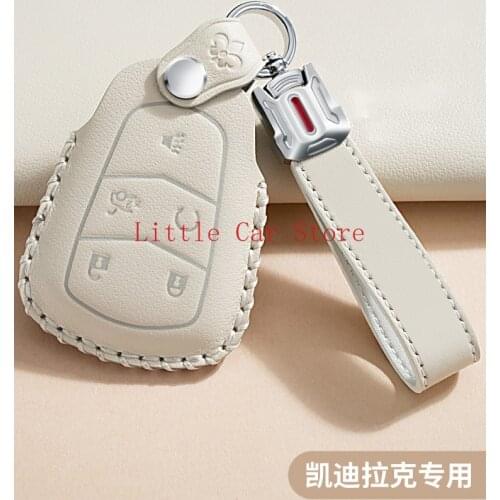 Key Fob Cover For Cadillac XT5 CT5 XTS atsl CT6 SRX XT4 CTS Key Fob Case Holder Accessories