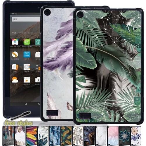 Hard Tablet Case for Amazon Fire 7 (5th/7th/9th Gen)/Fire HD 8(2016/2017/2018) with Alexa/Fire HD 10(2015/2017/2019) with Alexa