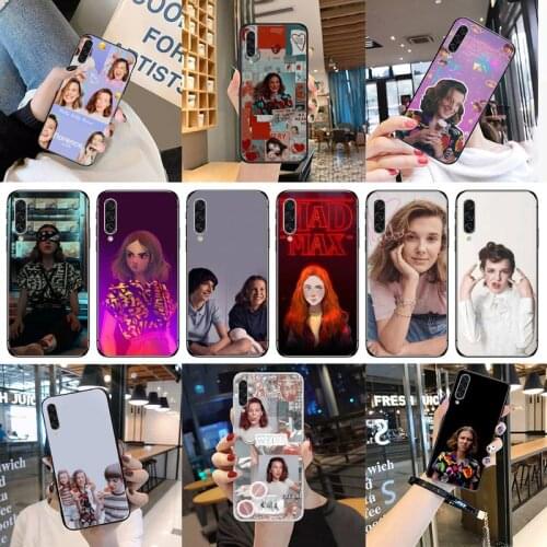Millie Bobby Brown Stranger Things Phone Case For Samsung S 7 8 9 10 20 A 21S 20e 50 51 71 note9 10 J4 plus 20 ultra