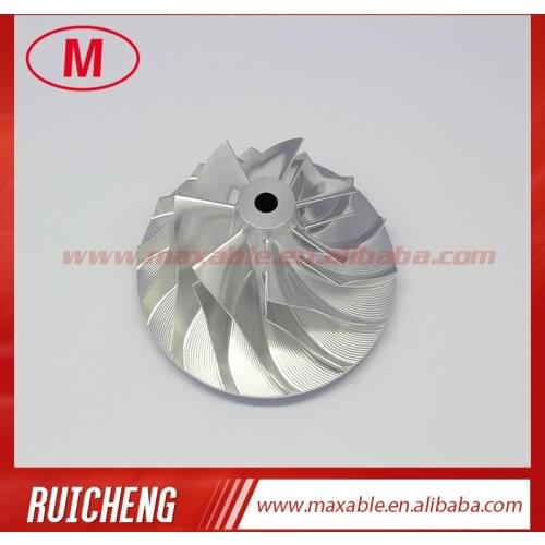 HX50 7+7 blades 66.92/99.01mm Billet/milling/aluminum 2618 compressor wheel for 4044319/4044840/4047075/4044198