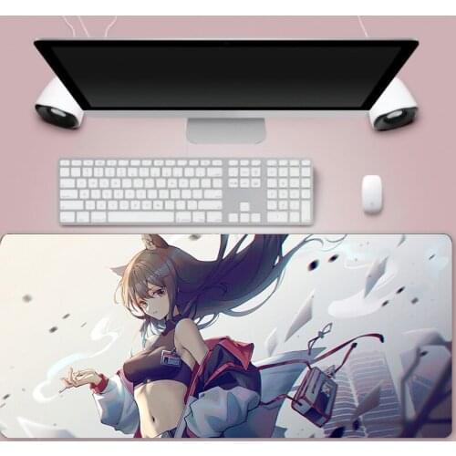 Gaming mouse pad anime mouse pad gamers large mouse pad suitable for PC computer mouse pad XXL carpet surface mouse pad keyboard