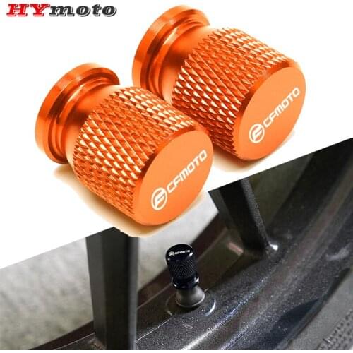 Tire Valve Caps Cover For CFMOTO CF650J SR250 CF250 CF400 CF150 CF650 CF400J 650NK CF650TR CF125 650MT 400GT 250NK 400nk 150nk
