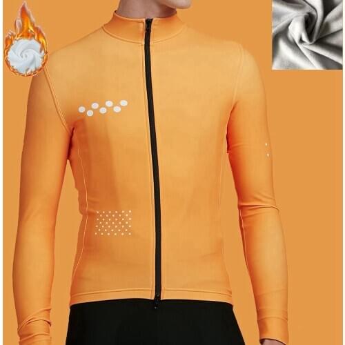 Ropa ciclismo invierno 2021 The pedla winter thermal fleece cycling jersey men Long sleeve bike clothing sport wear keep warm