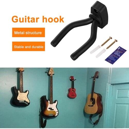 Wall-Mounted Guitar Hanging Hook Set Ukulele Musical Instruments Universal Display Hangers Stand Rack Bracket Guitar Accessories