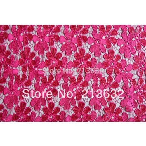 POs93-16 Luxury textile polyester light water soluble embroidery fabric wholesale embroidery processing spot soluble
