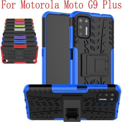 Sunjolly Case for Motorola Moto G9 Plus Wallet Stand Flip PU Leather Phone Case Cover coque capa Case Cover