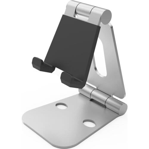 Universal Portable Fully Foldable Aluminum Desk Mobile Phone Holder Tablet E-reader Metal Stand For 4-10 inch Smartphones Tablet