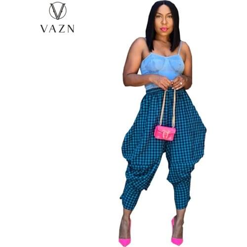 VAZN Women's Trousers Harem Pants