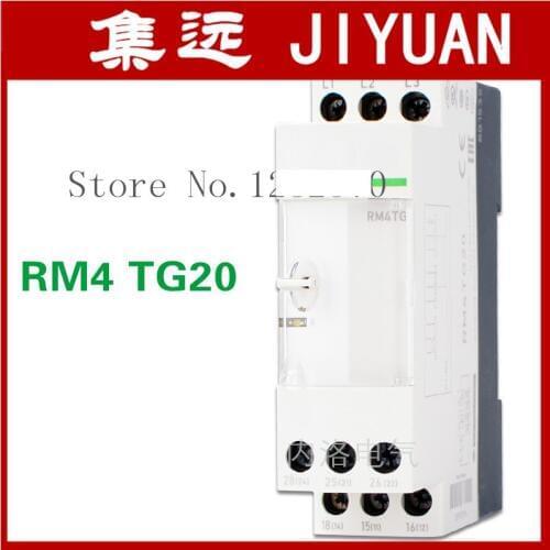 [ZOB] Imported authentic original (Indonesia) phase sequence relay RM4TG20 lack of protection of three-phase