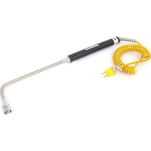 0-500 Celsius K Type Curved Head Tempreture Sensor Surface Thermocouple Probe NR-81533B