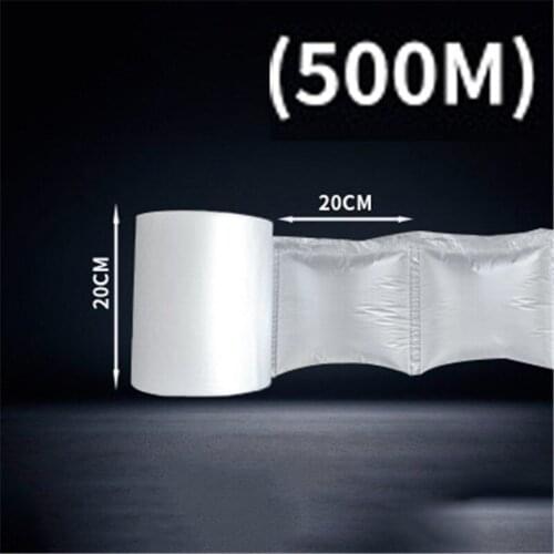 20 * 10cm 20 * 15cm 20 * 20cm 500M Buffer Air Cushion Machine Inflatable Bag Filled Airbag Package Shockproof Roll Film Bubble