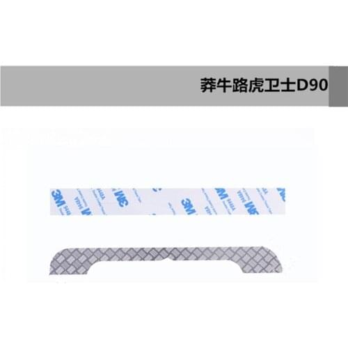 DJ Metal Rear Anti-skid Plate for Mangniu Defender D90 Modification Upgrade Parts Stainless Steel Decorative Sheet