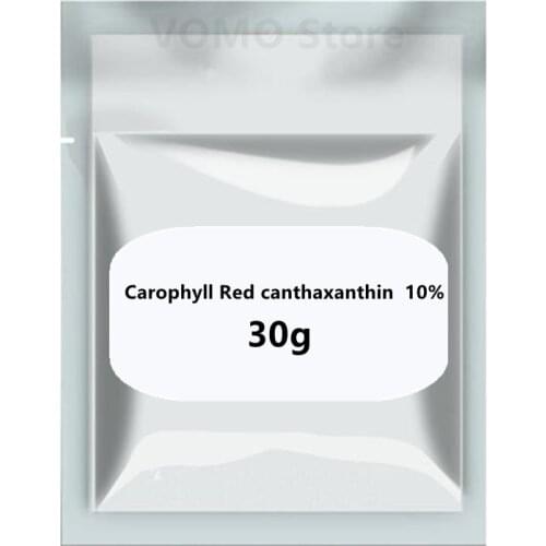 30 gram Feed Grade Canthaxanthin/Aphanicin/Carophyll Red Powder for Feed Additive Animal Feed Additive