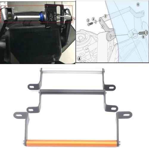 Motorcycle GPS Smart Phone Navigation Mount Mounting Bracket Adapter Holder Brand For 1290 Super Adventure S R 2017-2019