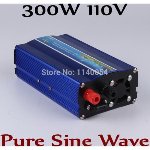 300W off grid inverter, pure sine wave inverter for solar and wind system 110V DC to AC 100/110/120/220/230/240V