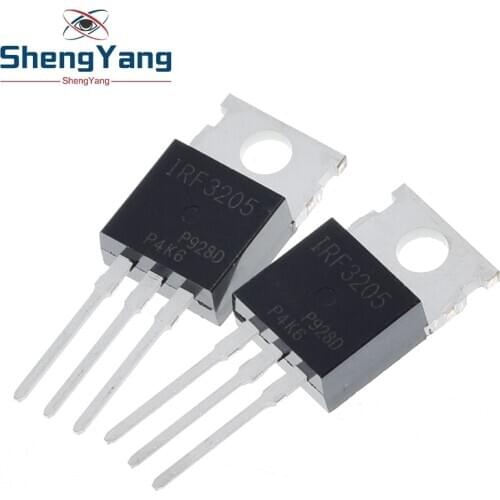 10pcs IRF3205 IRF3205PBF MOSFET MOSFT 55V 98A 8mOhm 97.3nC TO-220 new original