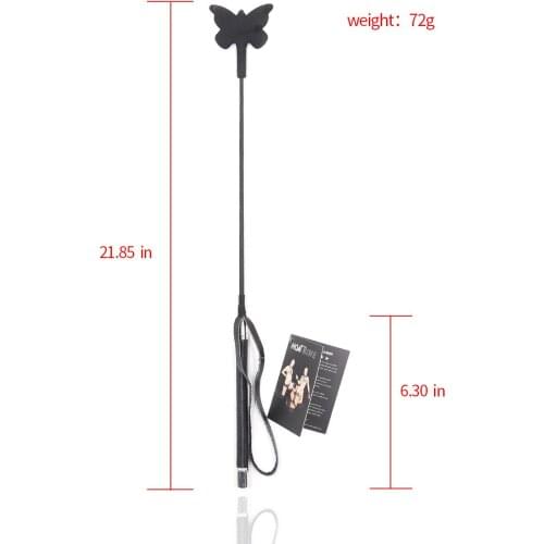 55CM Spanking PU Leather Bondage Whip With Sword Handle Lash Fetish Flogger Horse Adult BDSM Slave Sex Toys For Couples Women