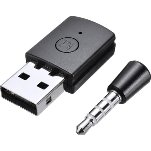 Pohiks 2pcs Wireless bluetooth 4.0 USB Gamepad Receiver Headphone Adapter Game Console Adapters for PS4