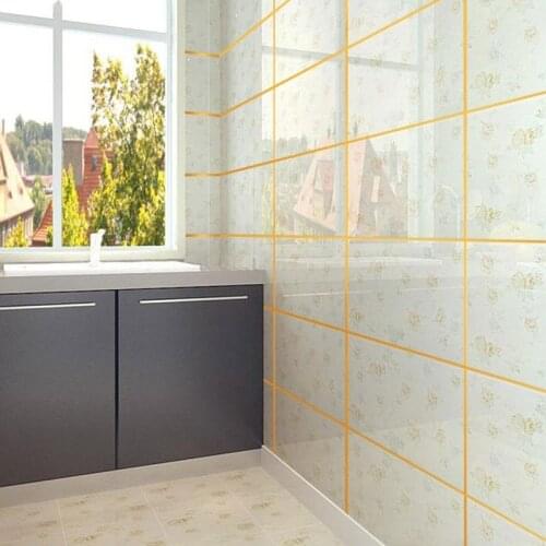 50M SelfAdhesive Tile Sticker waterproof wall gap sealing tape Strip Floor tile beauty seam sticker Home decoration wall border