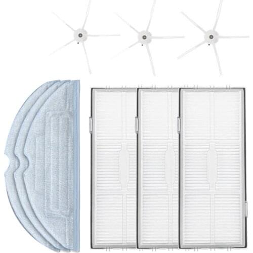 Side Brush Hepa Filter Mop Cloth Replacement Kit for Xiaomi Roborock S7 T7S T7Plus Robotic Vacuum Cleaner Spare Parts