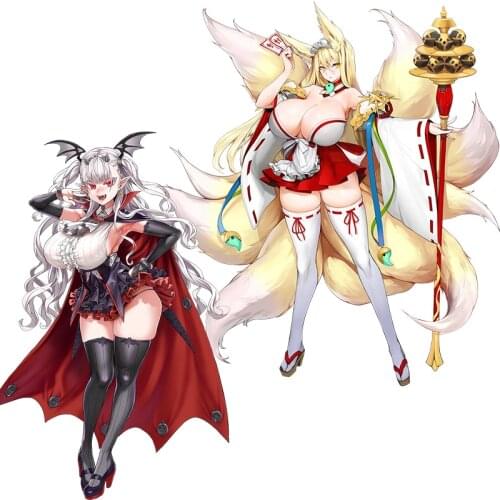 Three Ratels CA36 cute sexy girl Last Origin sticker For car bike motorcycle laptop motorcycle helmet wall sticker decals