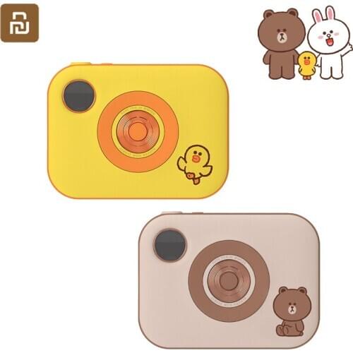 Xiaomi Youpin SOLOVE N7 Hand Warmer Line Friend Brown Bear Joint Model Mini Protable 1000mAh Power Bank Dual-Use Warm Hand Belly