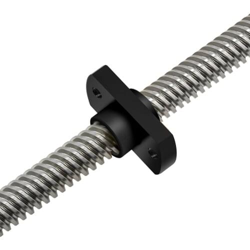 3D Printer T8 Screw Milling POM Nut Lead 8mm for Upgrade Ender 3 CR-10 Ender-3 Lead Screw 3D printer T8 Lead Screw POM Nut