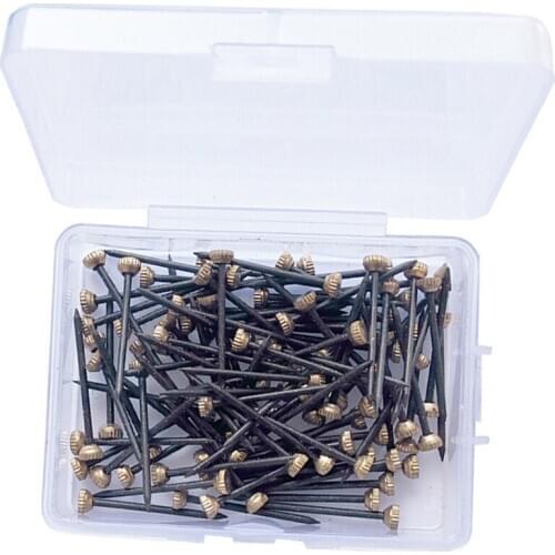 60PCS 50614 Blue Steel Pro Picture Nails with Box for Picture Photo Frame Hanger TB Sale
