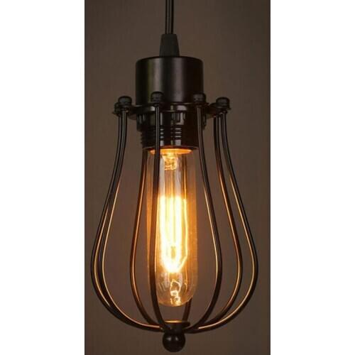 American retro LED E27 creativity Pendant light Hanging Lights Home improvement Iron decoration for foyer bedroom Pendant lamp