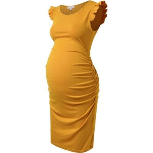 GINKANA Summer Dresses For Pregnant Women