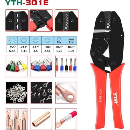 Terminal Clamp Easy Crimp Plier Wire Connector Electrician Hand Tools High Precision Household electrical kit Plug type terminal