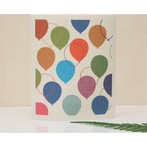 Creative Fruit Print Kitchen Quick-Dry Cleaning Rag Dish Cloth Wiping Napkin Absorbing Cloth Sustainable eco friendly products