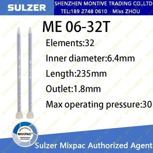 SULZER MIXPAC Mixer ME 06-32T