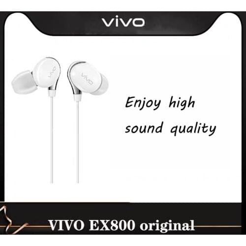 Vivo XE-800i original wire-controlled HiFi headset vivox20 x21 nex z1 x9splus in-ear