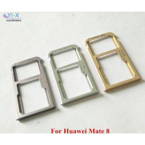New SIM Card Tray Slot Holder For Huawei Mate 8 Mate8 MT8 Repair Parts