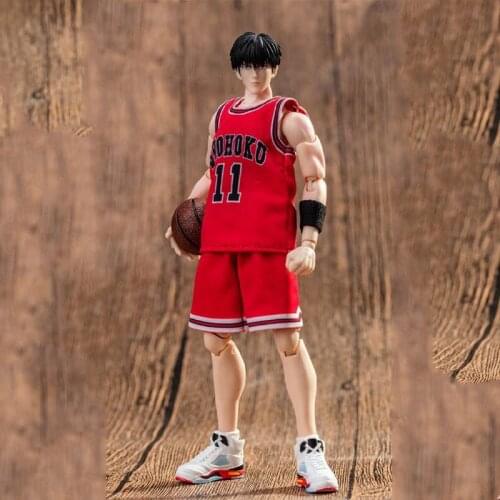 GREAT TOYS Dasin Rukawa Kaede Action Figure SLAM DUNK GT model toy NO.11 Red