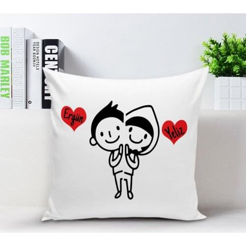 Personalized Is Cute Double White Pillow Case