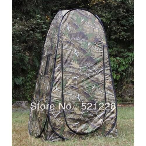 On Sale Automatic Pop Up Moving Toilet Shower Photography Camouflage Changing Room Watching Bird Hunting Outdoor Camping Tent