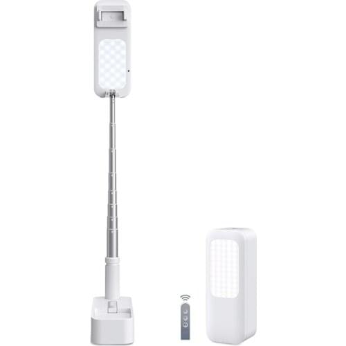 Selfie Stick Fill Light All-In-One Live Box Selfie Stick 7 Light Effect 130CM Stretch Length for YouTuber Video Creator