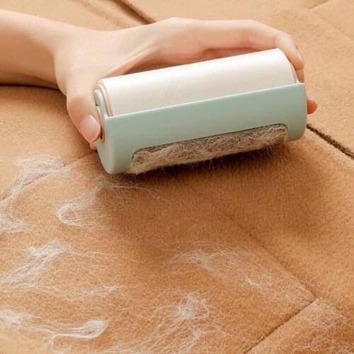Pet Hair Lint Roller Comb Cats Dogs Cleaning Lint Brush Remover Dog Cat Fur Brush Base Home Sofa Clothe Cleaner Brushes