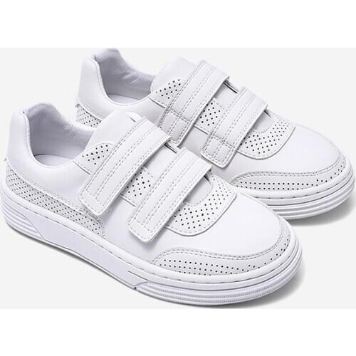 Kids Shoes All -Matching Students White Shoes Girls Anti-Slip 4 - 12 Years Old Boys and Girls Shoes Casual Sports Shoes Breathab